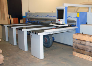 Levynpaloittelusaha Holzma Optimat HPP250 vm.2008